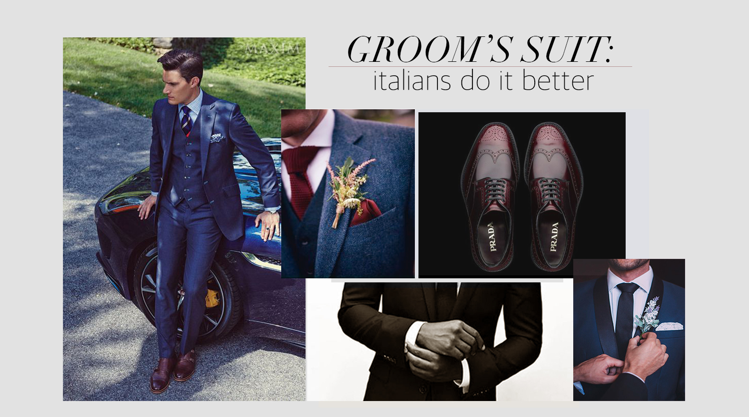 Wedding suit: how grooms do it in Italy?